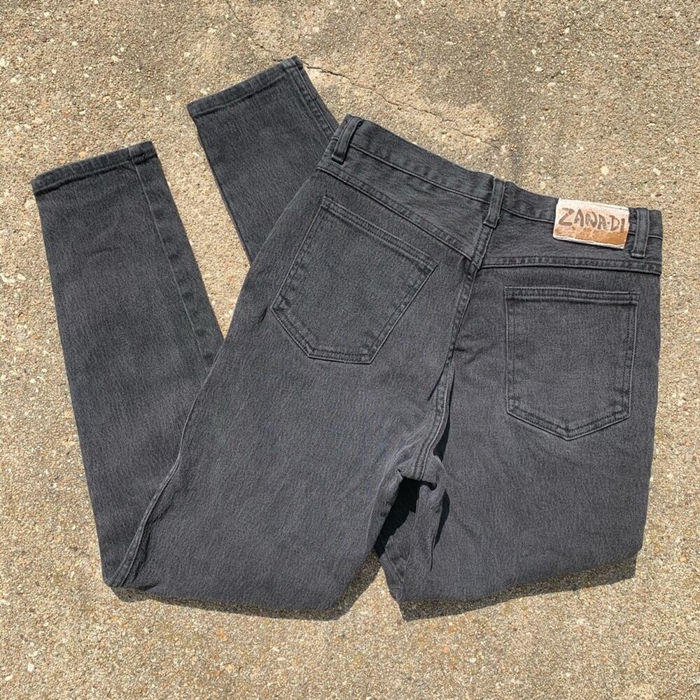 Vintage 90s Zana Di black high rise skinny jeans
